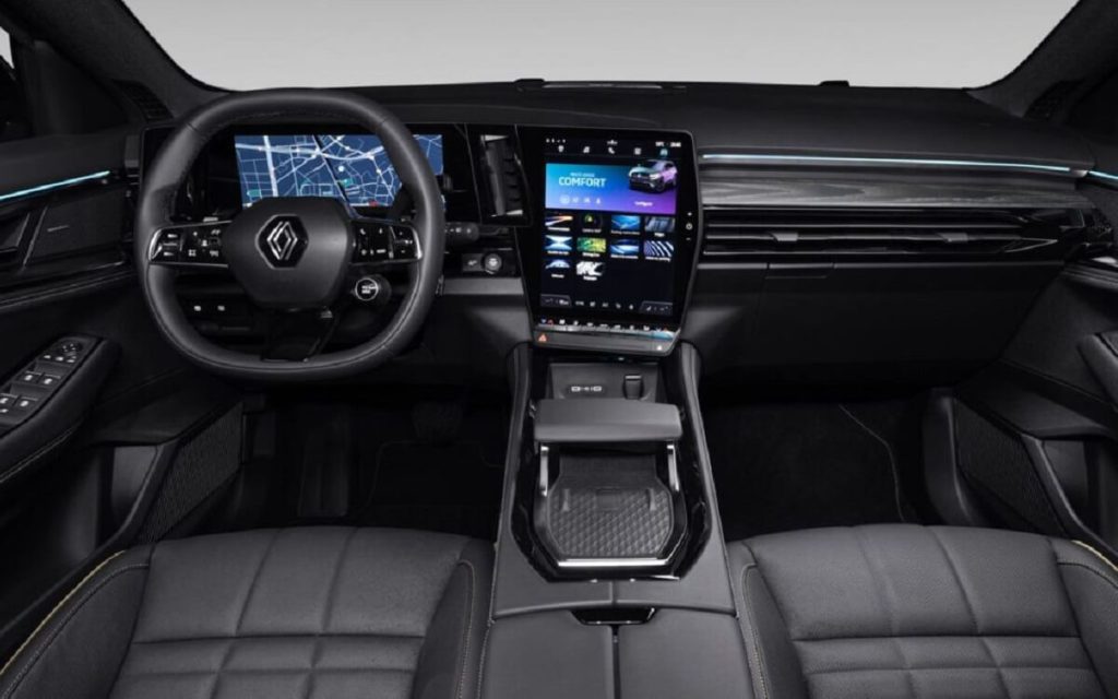 Interior de la Renault Alaskan 2024