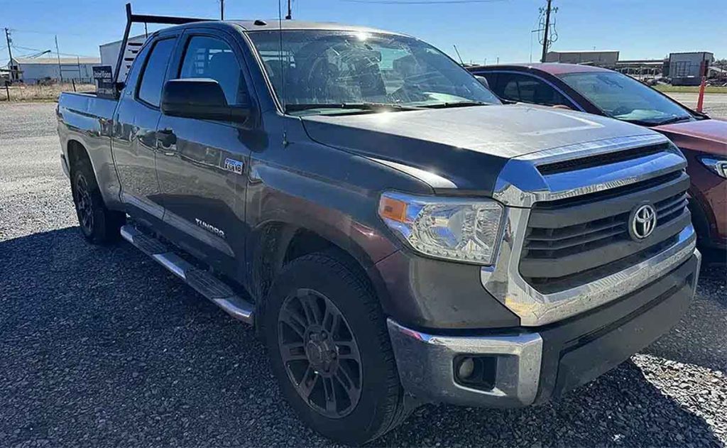 Pick up Toyota Tundra y una hazaña