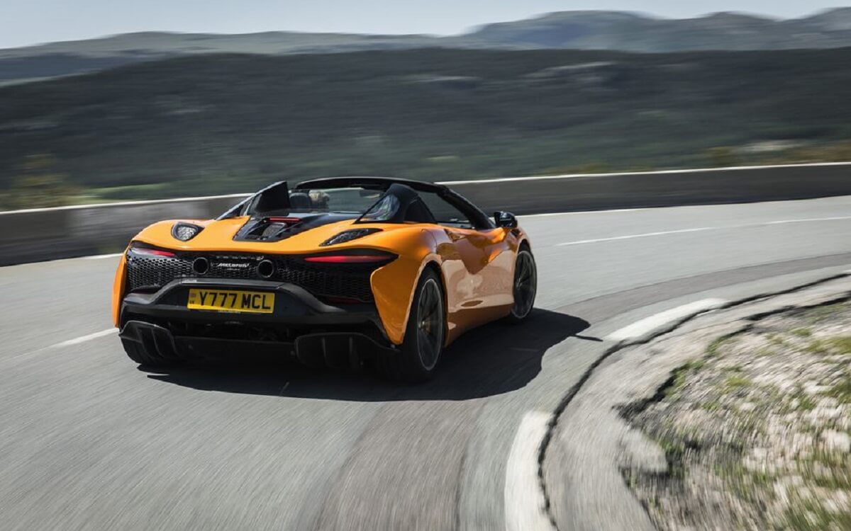 McLaren Artura Spider es actualmente el mejor superdeportivo descapotable