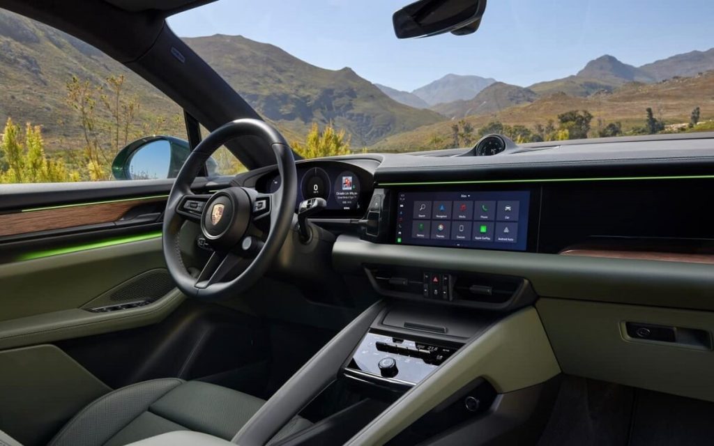 Interior del Porsche Macan