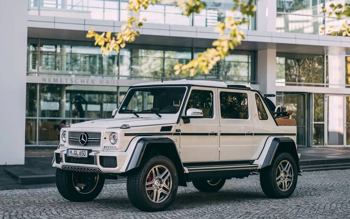 Una unidad de la pick up Mercedes-Maybach G 650 Landaulet se subasta