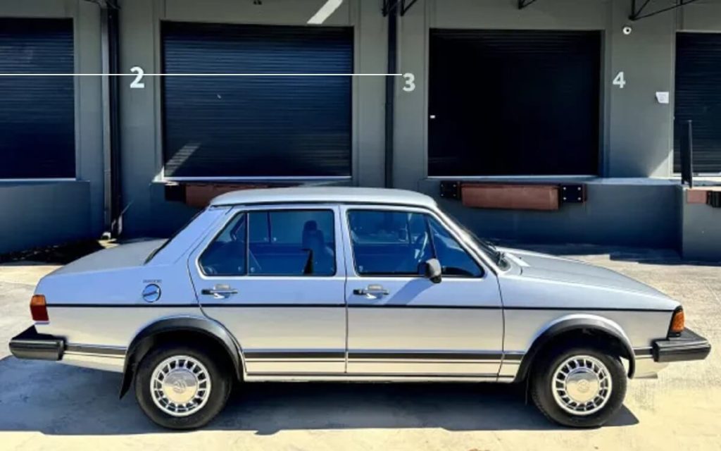 Un Volkswagen Jetta de 1981 se subasta