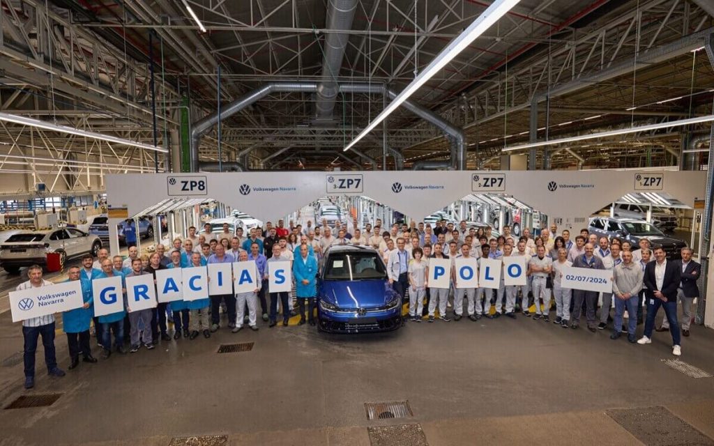 El adiós al Volkswagen Polo de la planta de Navarra tras 40 años