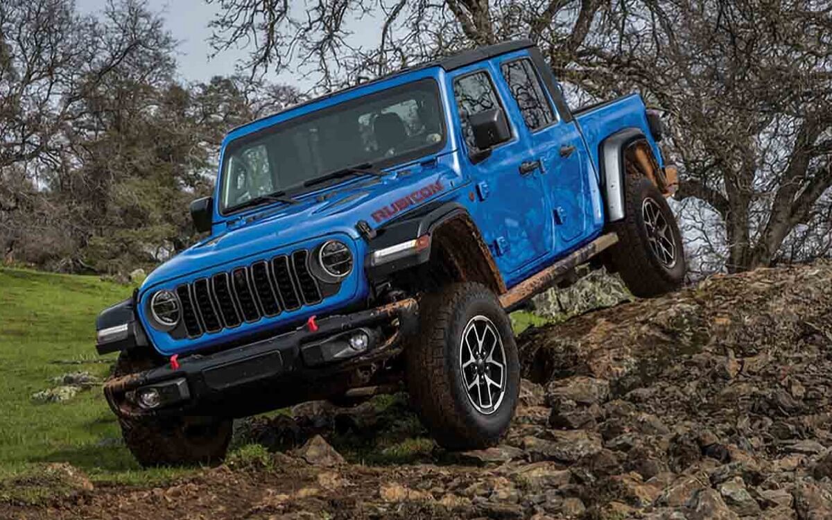 En detalle, el Jeep Gladiator Rubicon 2025