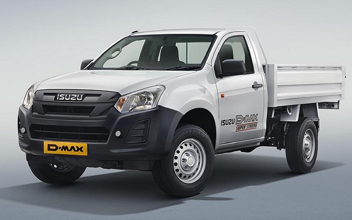 Isuzu D-Max 1.7 Single Cab Chassis, la pick up con mayor capacidad de carga