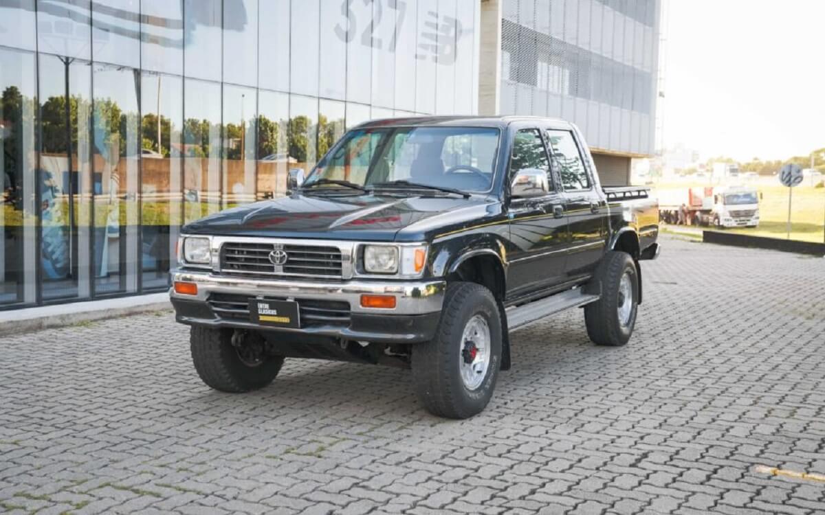 Pick up de Toyota se subasta