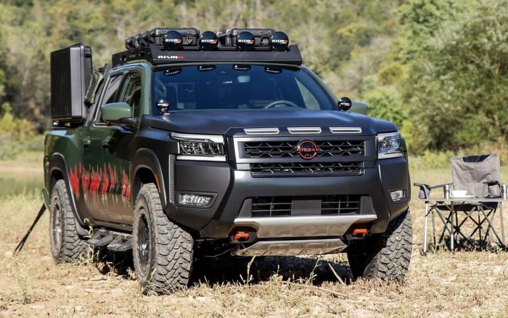 Nissan Project Trailgater frontal, la pick up especial de Nissan basada en una Frontier