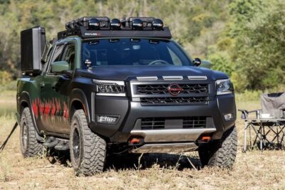 Nissan Project Trailgater frontal, la pick up especial de Nissan basada en una Frontier