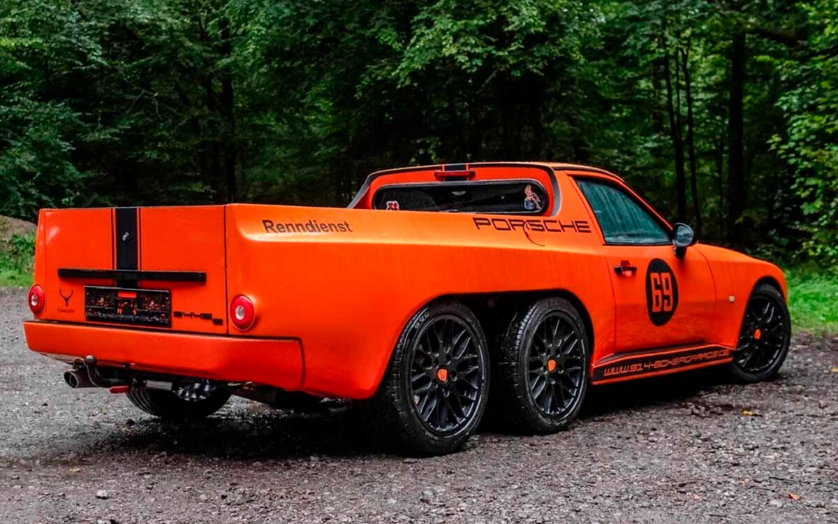 De Porsche 944 a pick up, la gran transformación