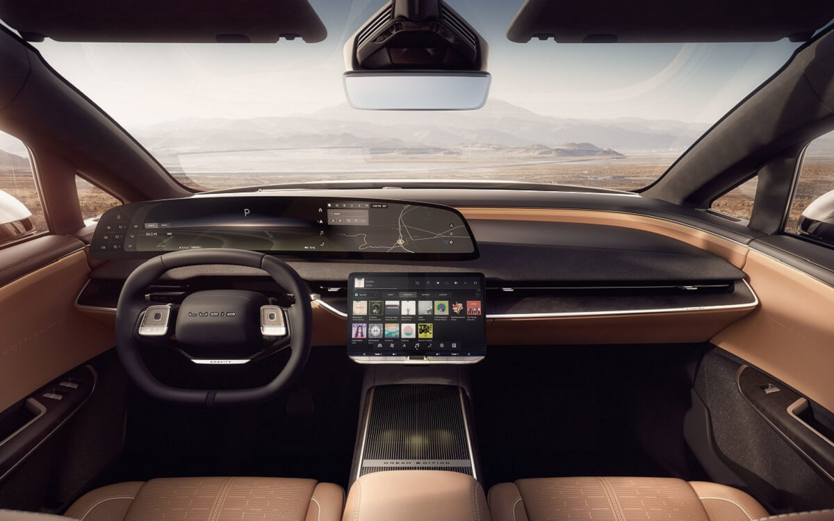 Lucid Motors Gravity interior