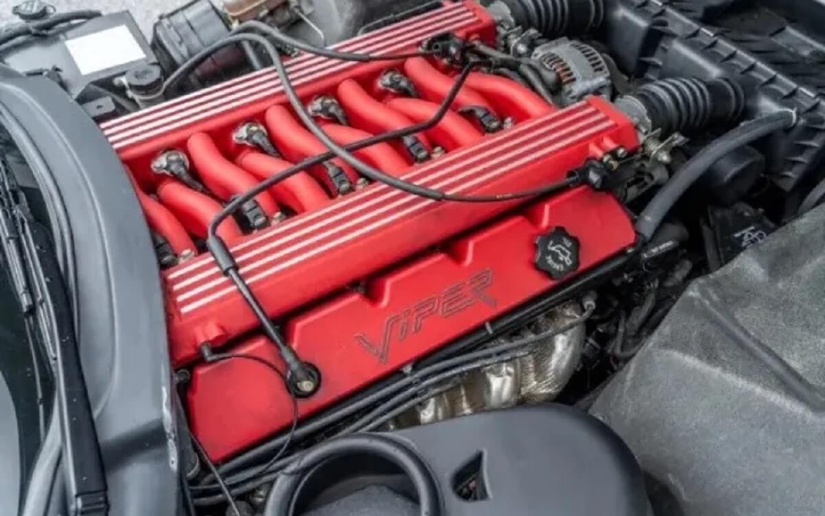 Motor V10 del Dodge Viper