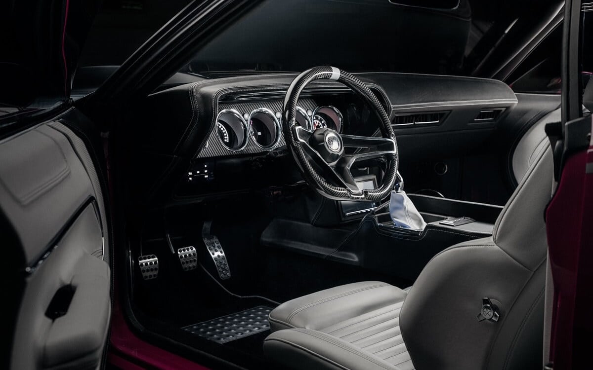 Plymouth Cuda de 1970 interior