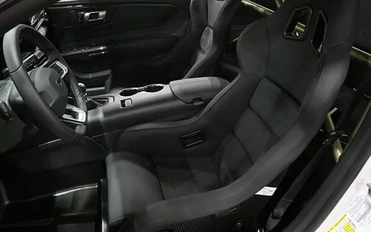 Asiento delantero de los Shelby