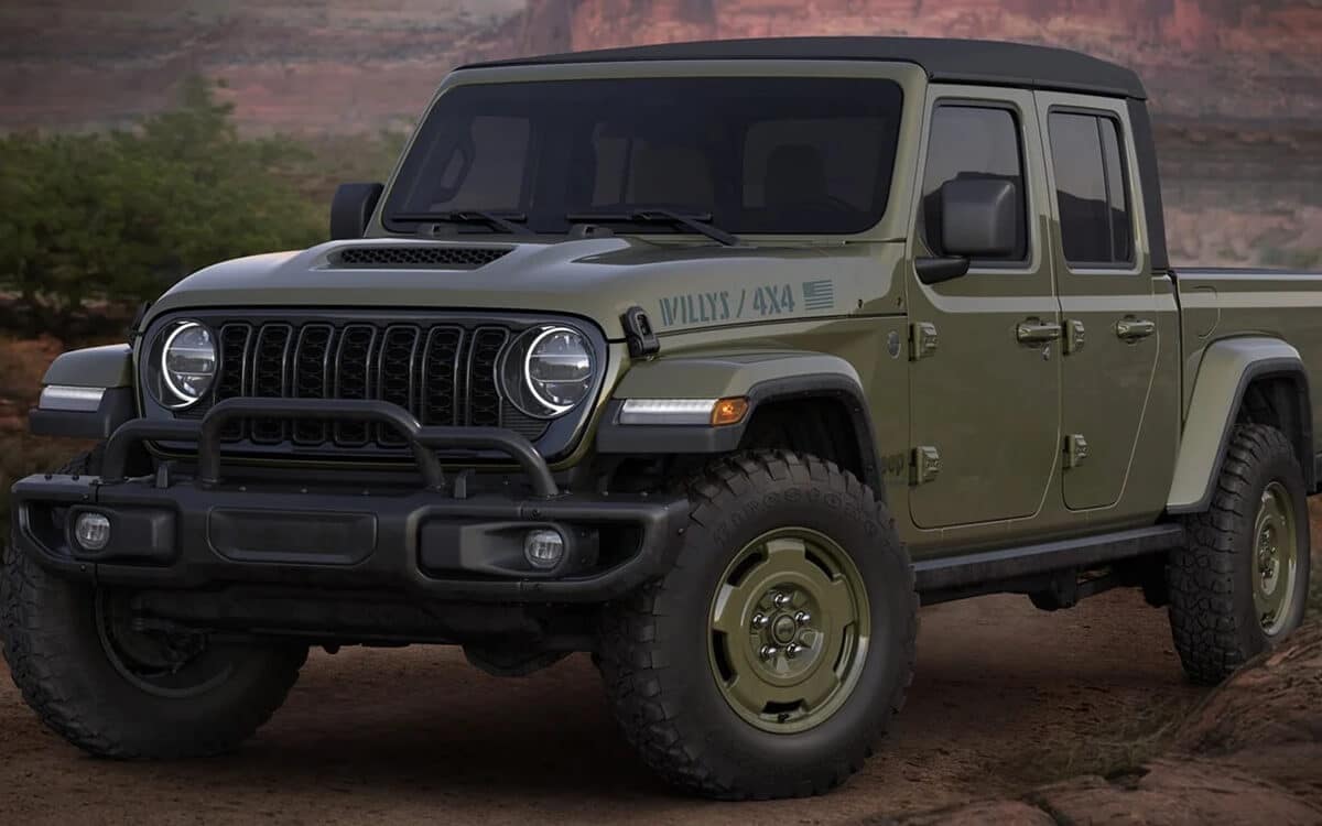 Gladiator Willys '41, la versión exclusiva de la pick up mediana de Jeep